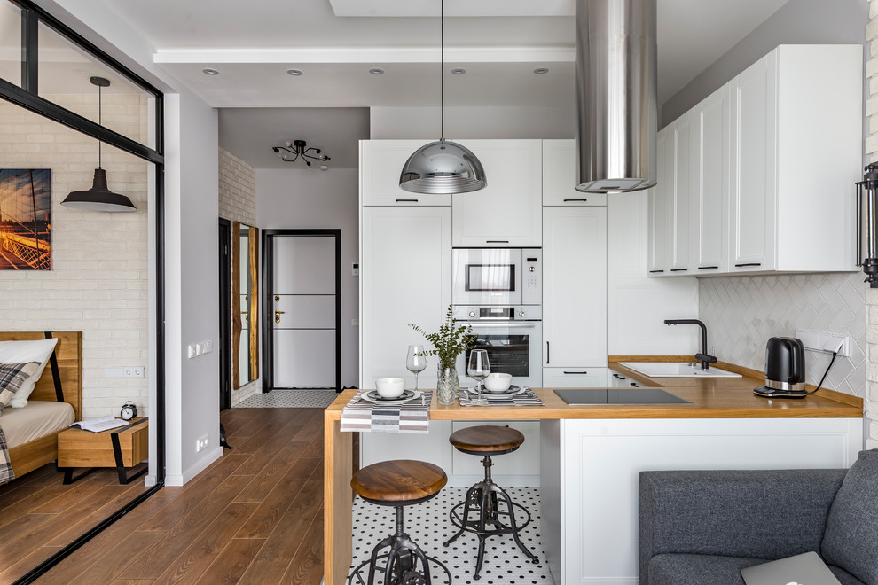 Студия 38м2 в стиле лофт для сдачи в аренду