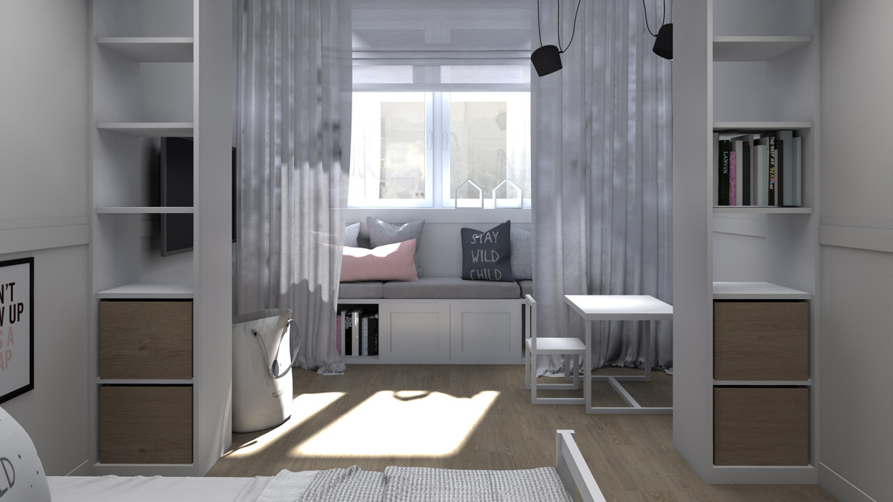 Проект квартиры в ЖК "Весенний" 98 кв м