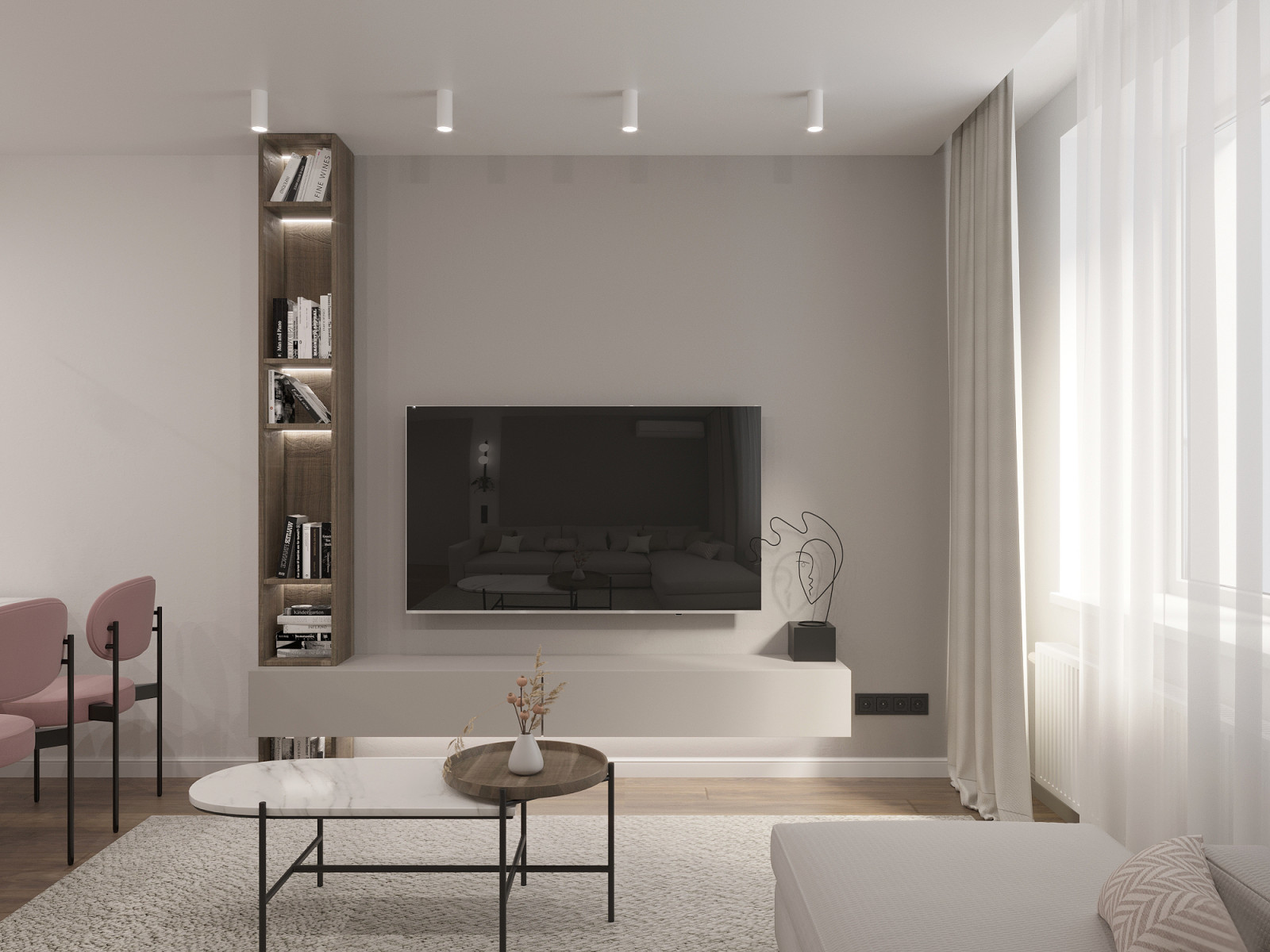 Кухня-гостинная