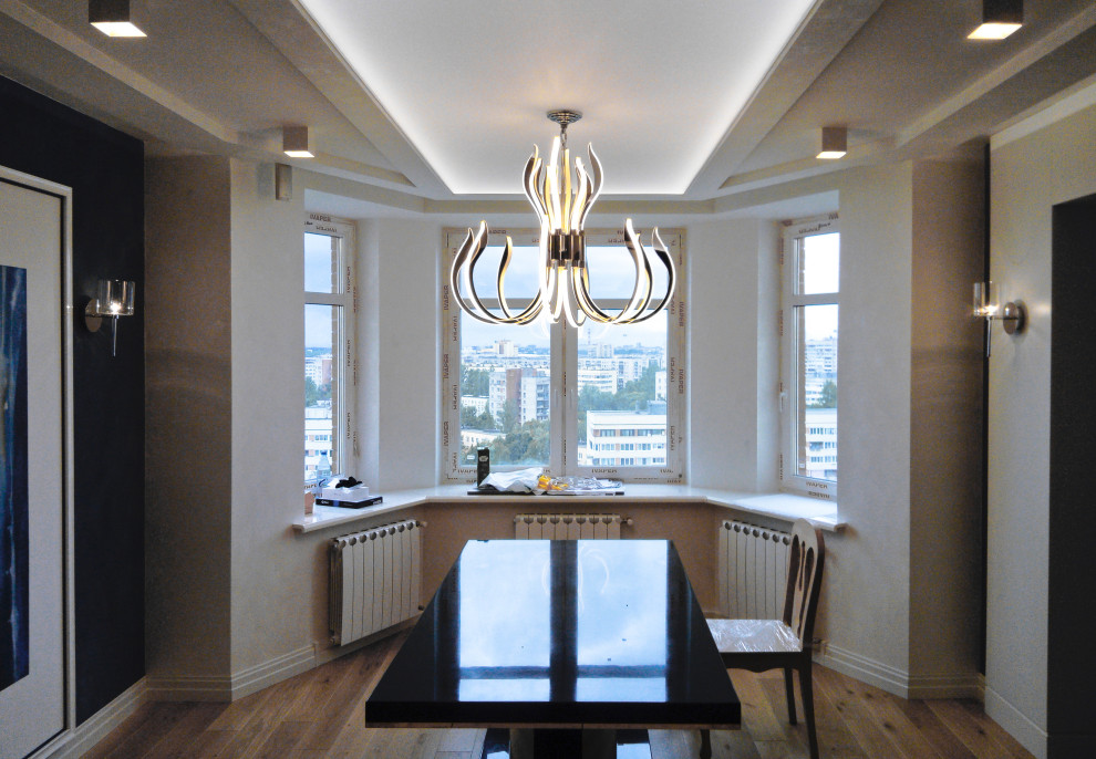 Завершенный проект квартиры на улице Турку, Санкт-Петербург, 140 м.кв.