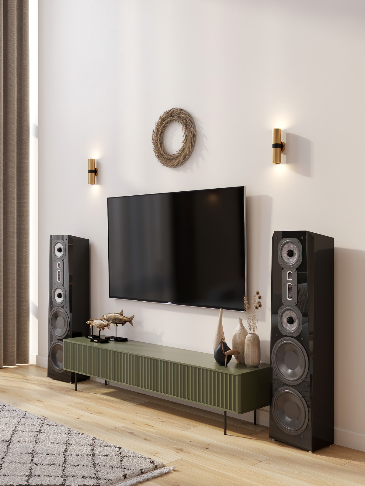 Двухуровневая квартира в стиле "ваби-саби". ЖК Событие