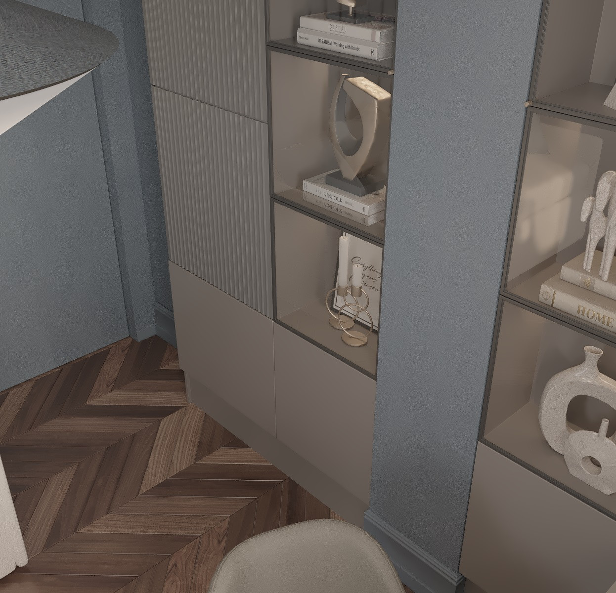 Современный  элегантный интерьер