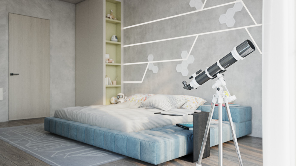 Проект интерьера спальни для подростка