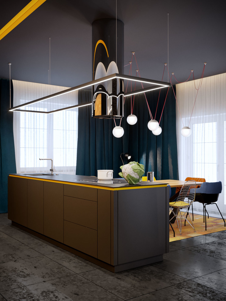 Обложка проекта: "Жилой дом с. Счастливое". Кухня