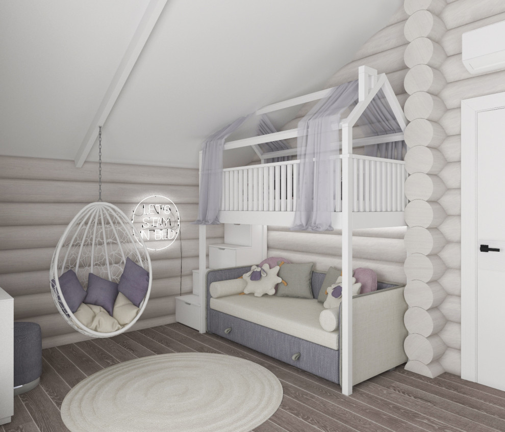 Проект загородного дома из сруба