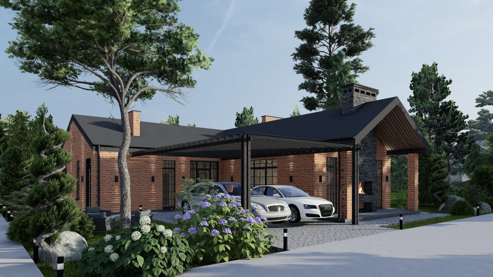 Дом в английском стиле