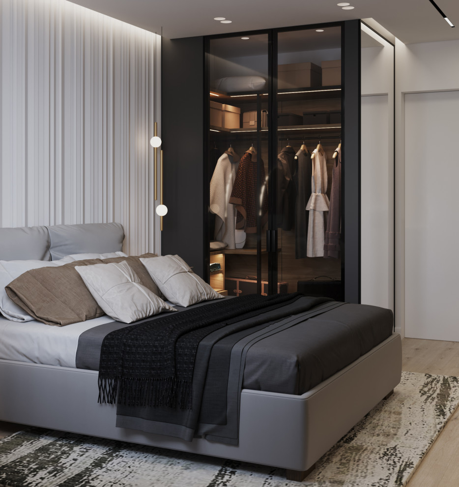 проект "Сдержанный комби на 87м2"