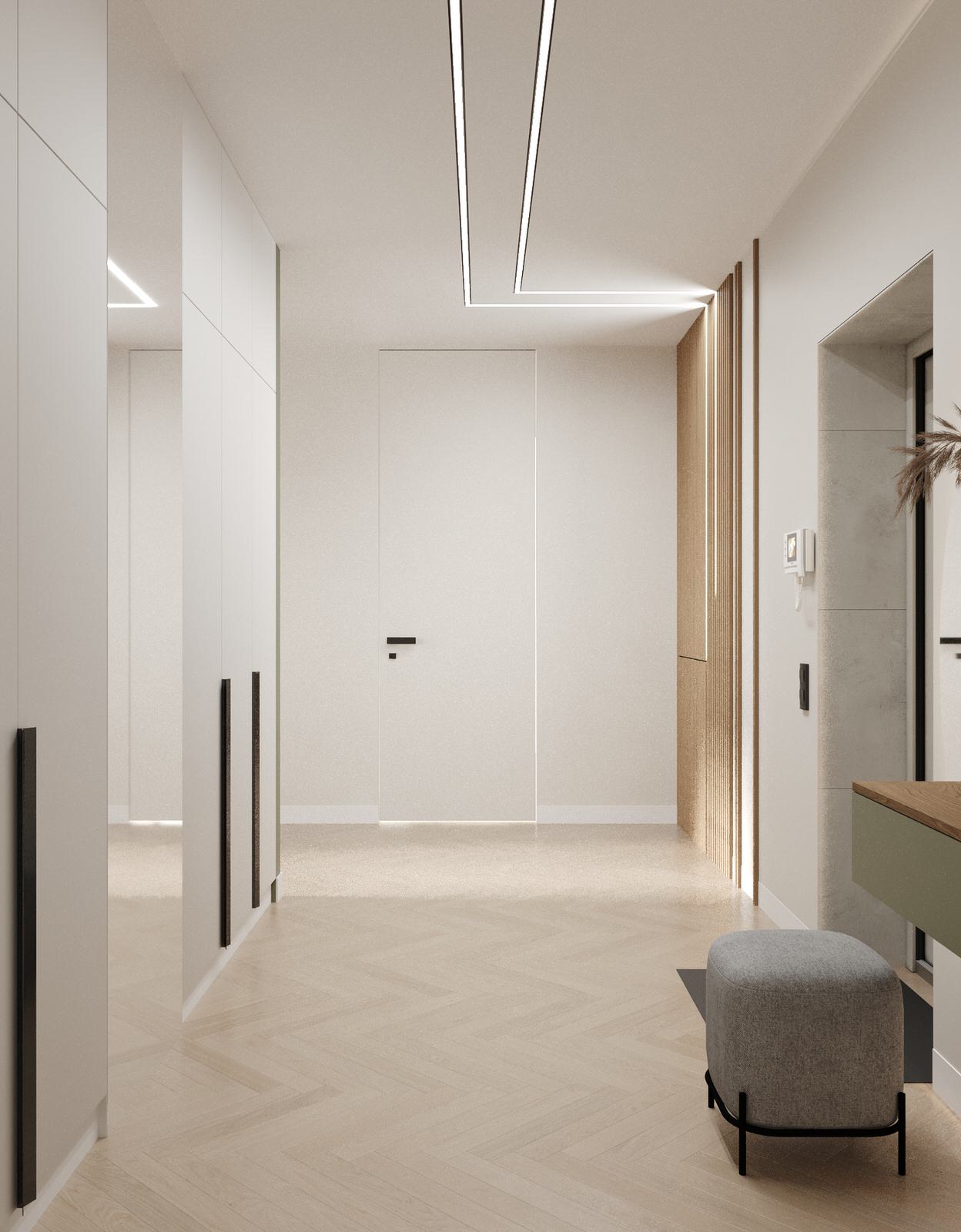 Прихожая в ЖК Александровский