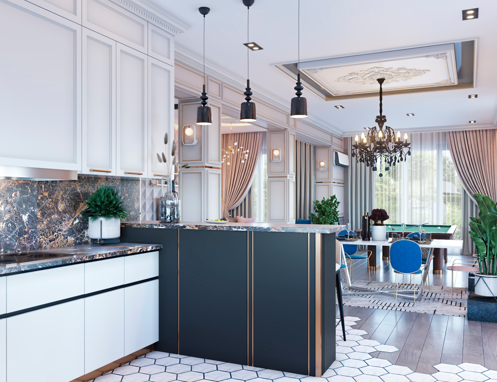 Коттедж с террасой