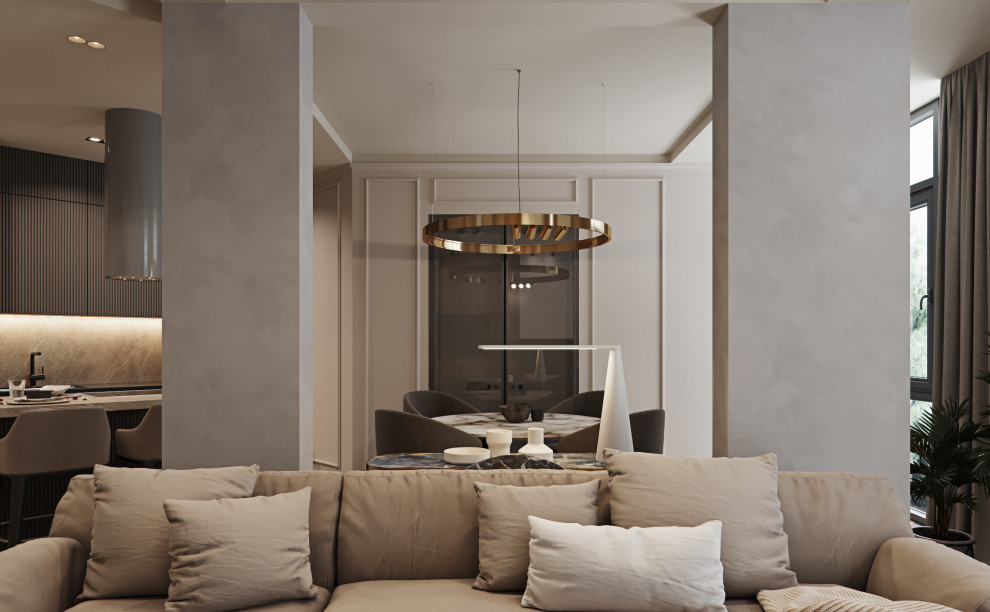 Обложка проекта: Частная двухуровневая квартира LP