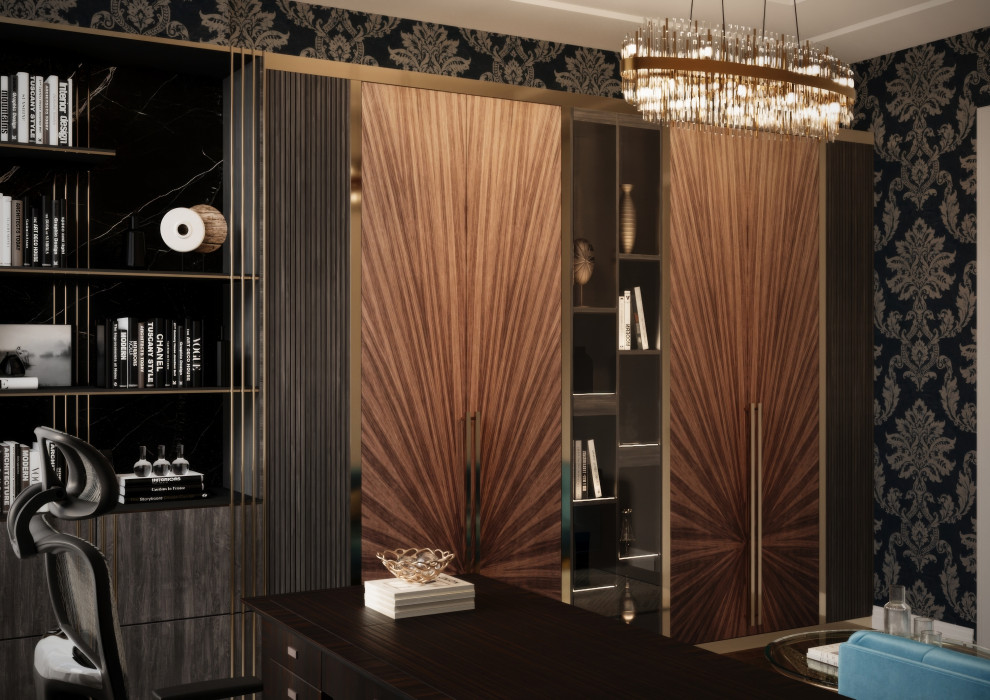 Обложка проекта: Кабинет арт-деко