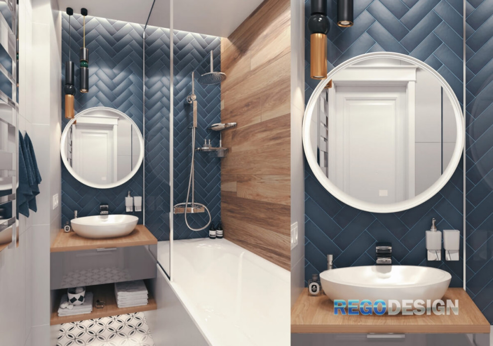 №45 ДИЗАЙН-ПРОЕКТ КВАРТИРЫ В ЖК ПУШКИНСКИЙ 50 КВ.М.