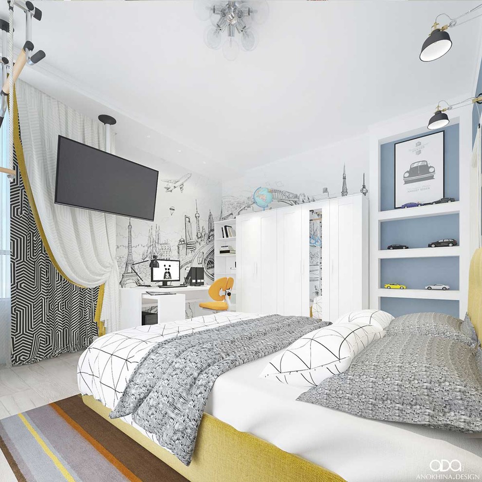 Квартира для девушки с сыном, 53 м2