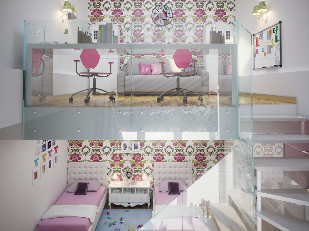 Двухуровневая квартира в Мытищах