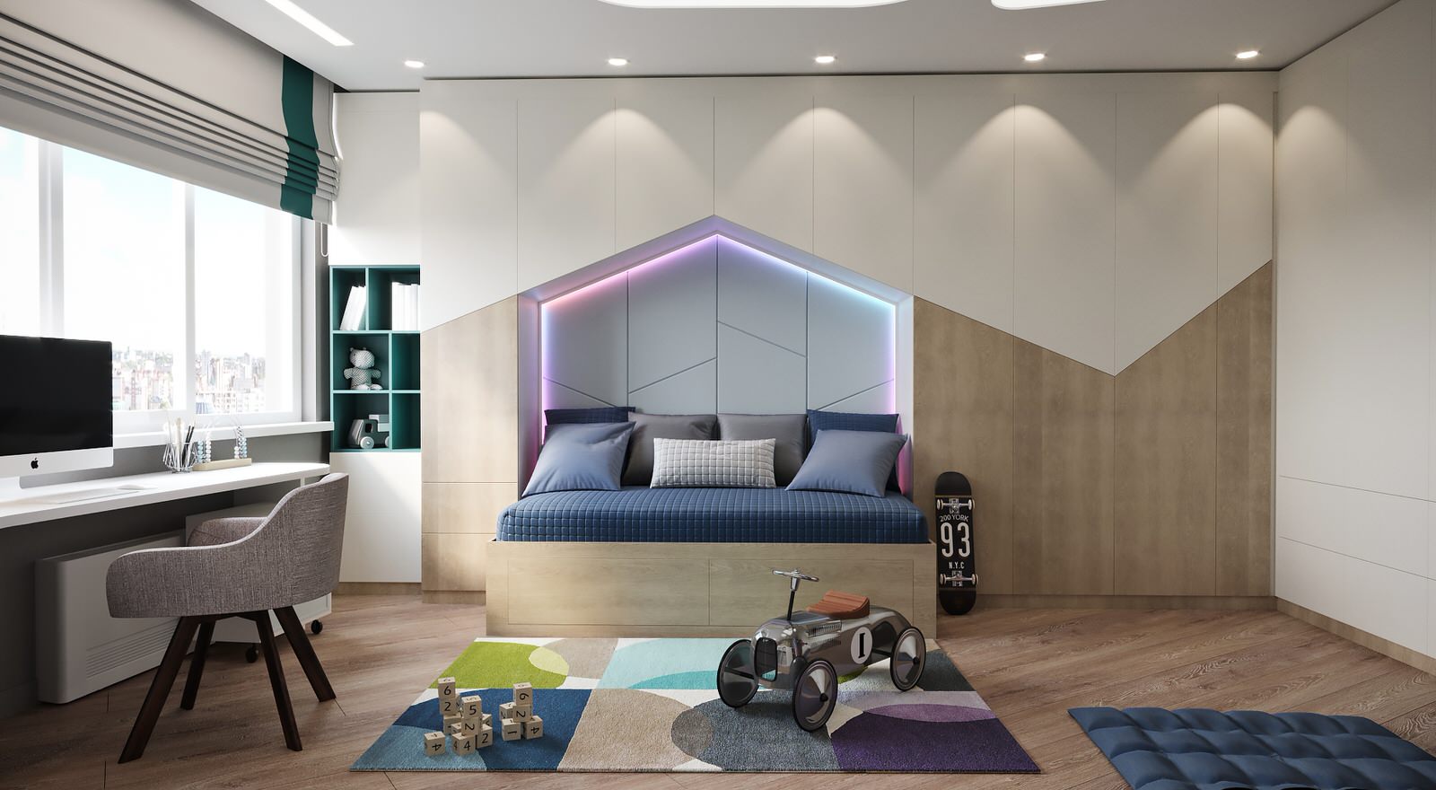 Дизайн современной семейной квартиры