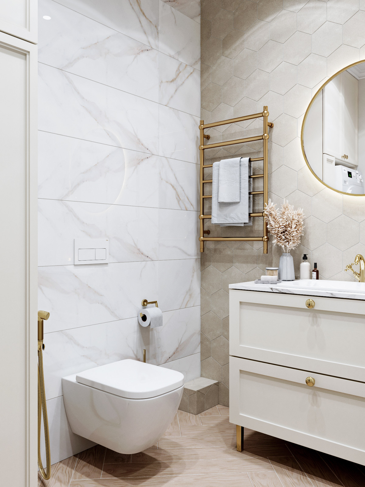 Ванная для молодой девушки