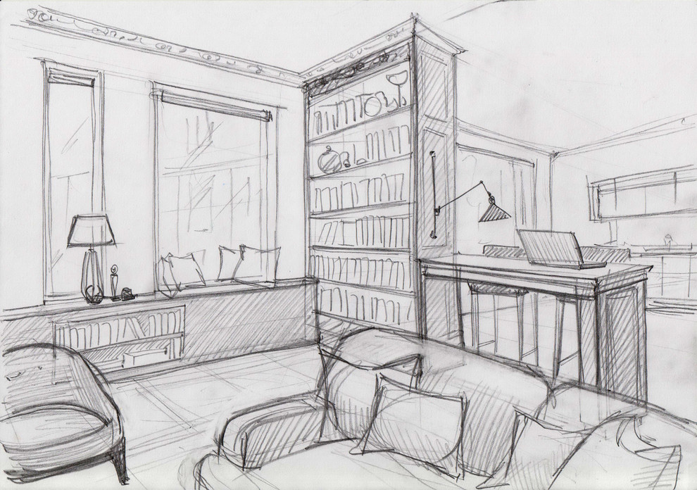 Наброски интерьеров