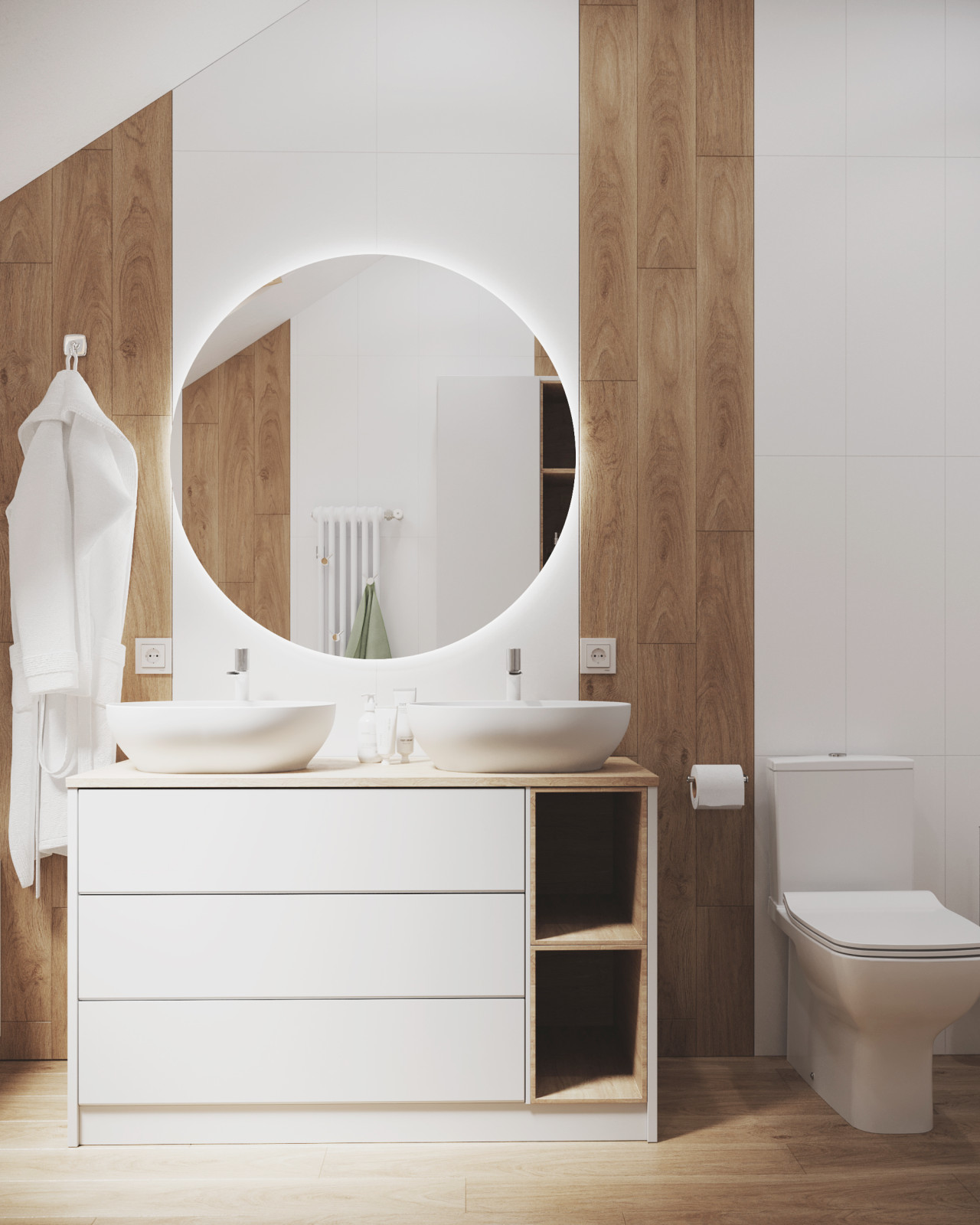 Проект частного дома "Helsinborg", санузел