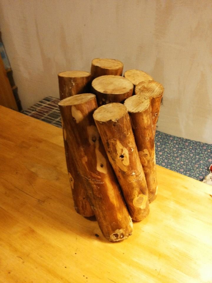 DIY: Как сделать настольную лампу из дерева своими руками