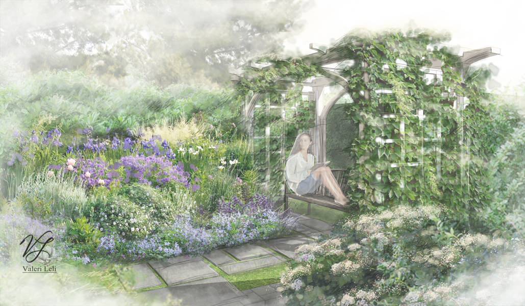 Голубое кружево