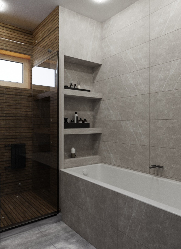 Обложка проекта: 3х комнатная квартира для семьи из 4 человек