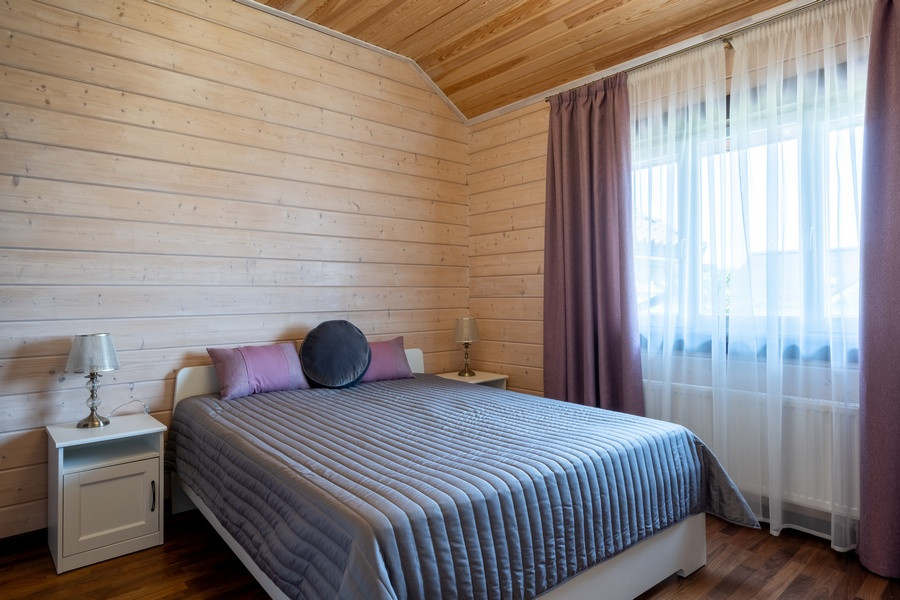 Коттедж  из клееного бруса для семьи из 4 человек