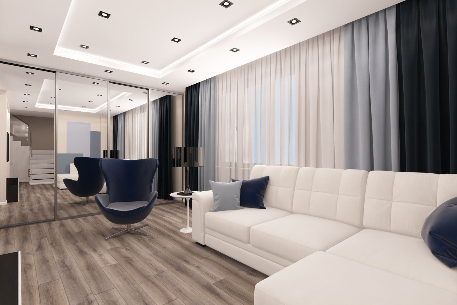 Дизайн коттеджа в  КП "Австрия", г.Краснодар