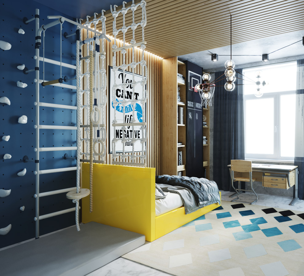 Взболтать! Но не смешивать - квартира в ЖК Да Винчи для семьи с 3-мя детьми