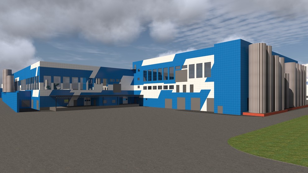 Архитектурное градостроительное решение производственного здания в Москве