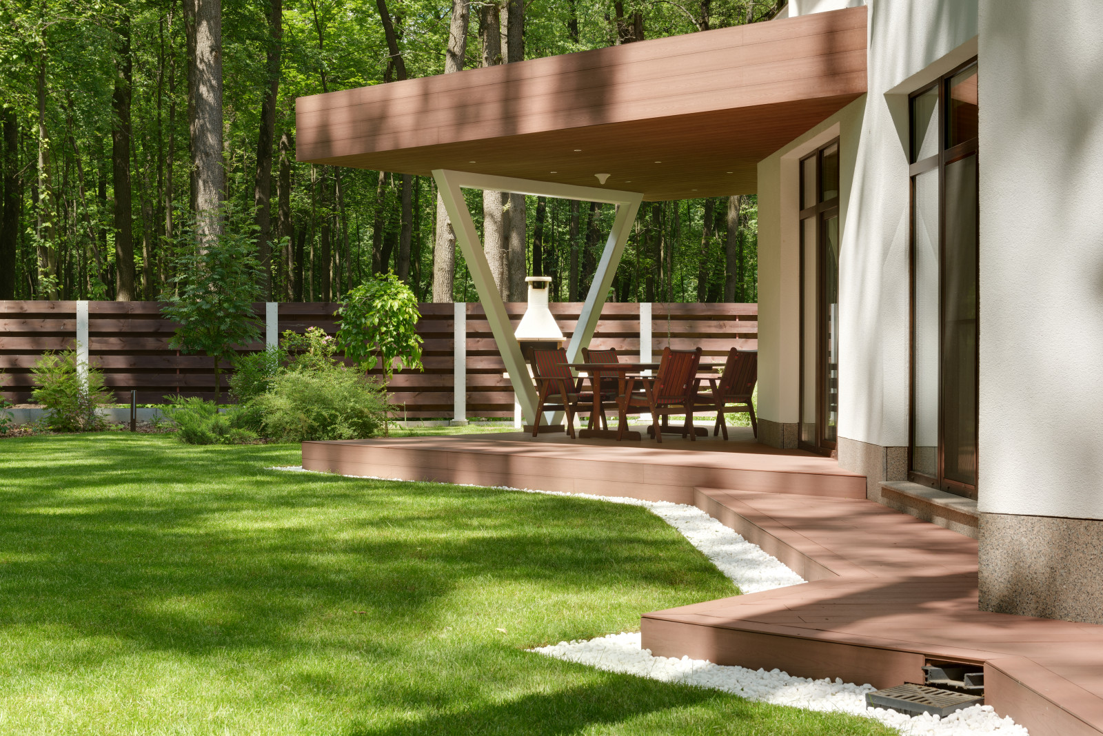 Комфортный дом для семьи с детьми.