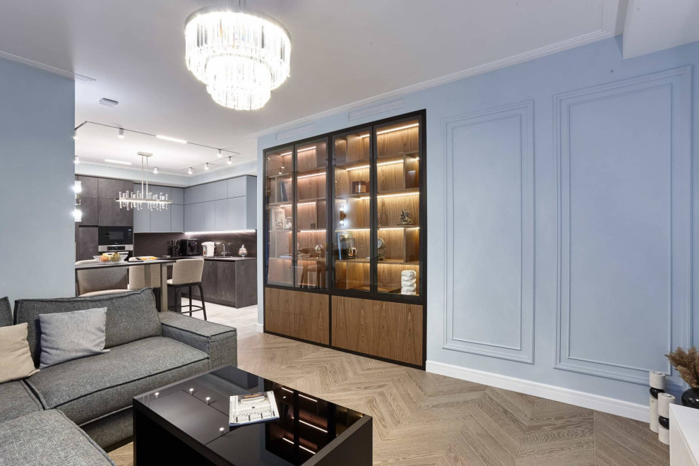 Дизайн и ремонт квартиры в ЖК «Мосфильмовский» — Море спокойствия