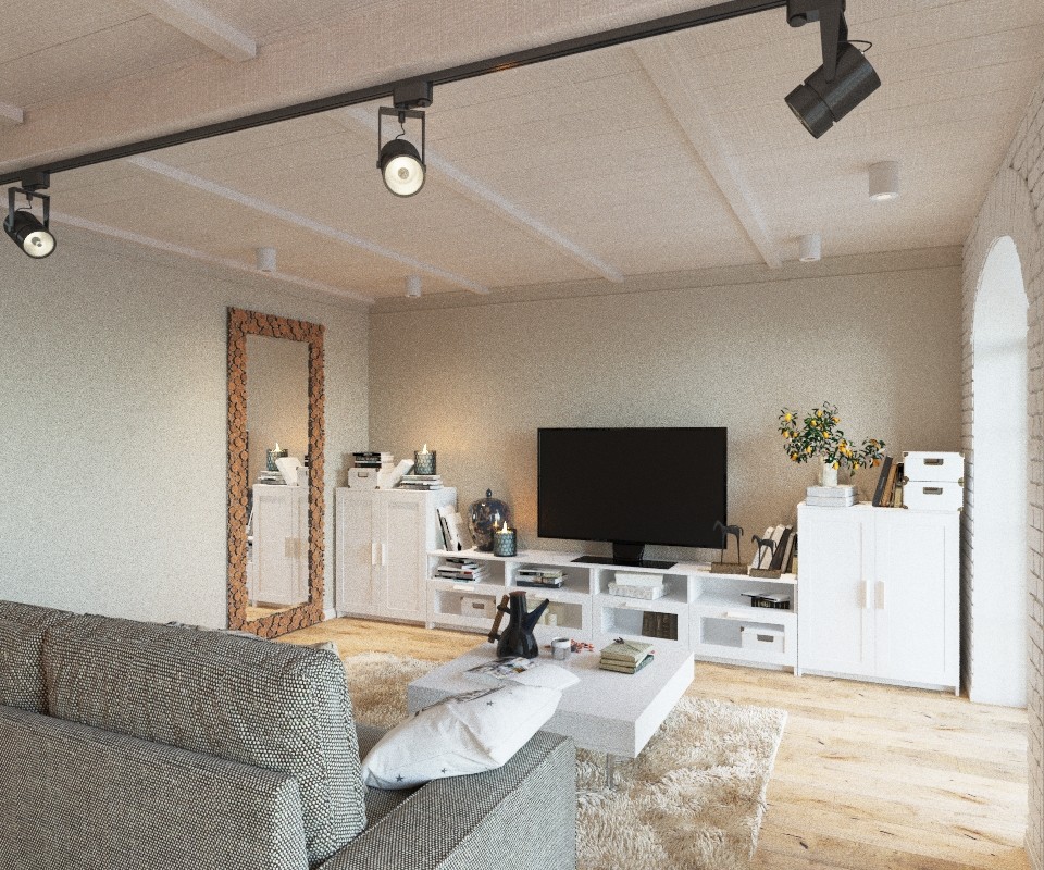 Интерьер квартиры в скандинавском стиле. Екатеринбург.