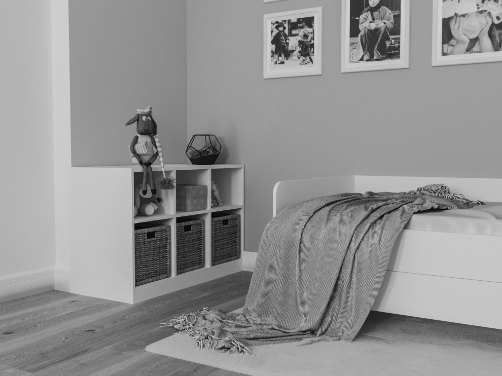 Детская в белом цвете