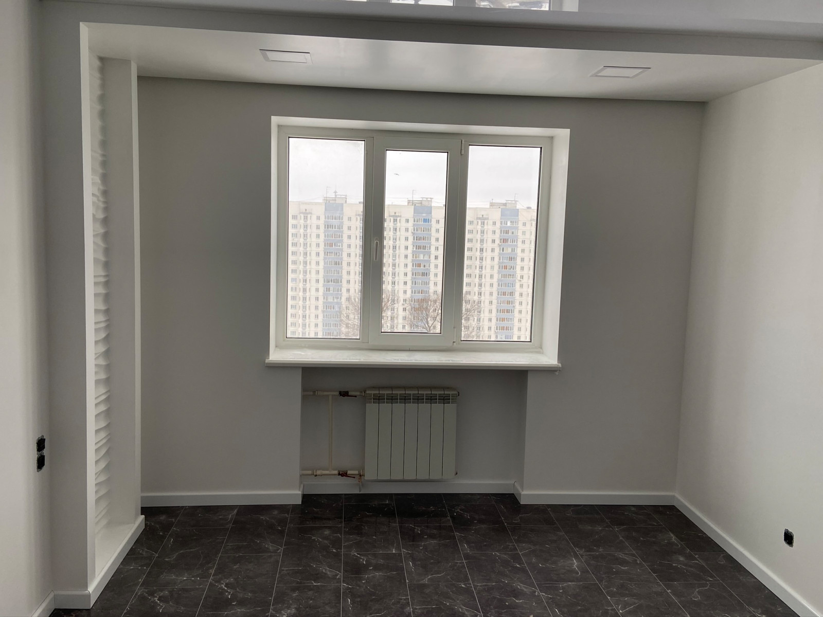 Спальня в белом тоне