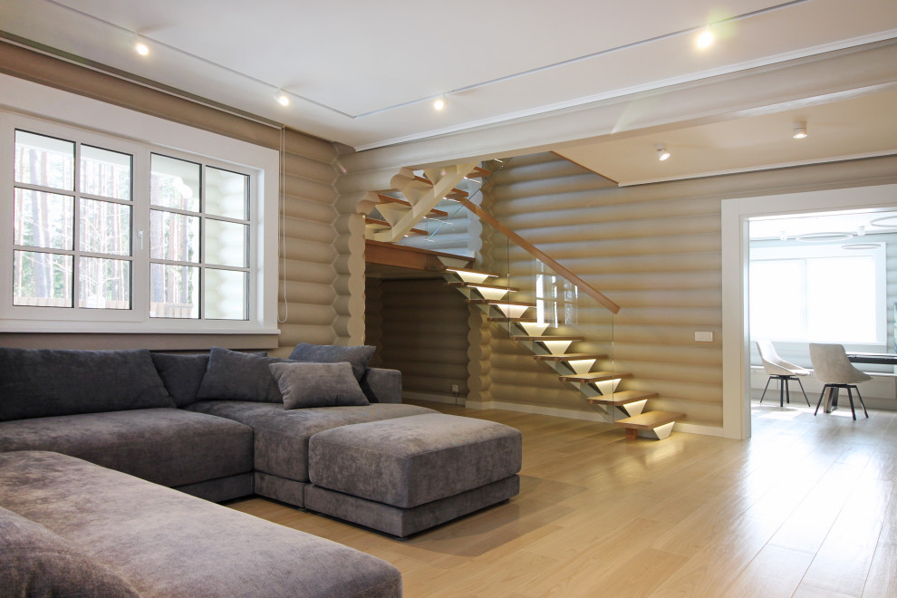 Срубовой коттедж в Рощино