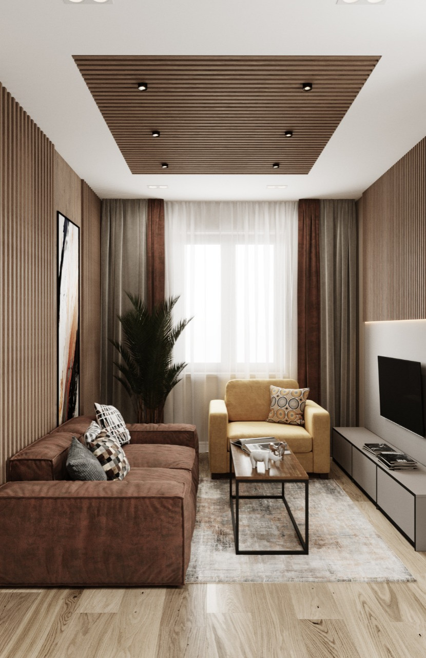 Интерьер дуплекса в КП Федоскино