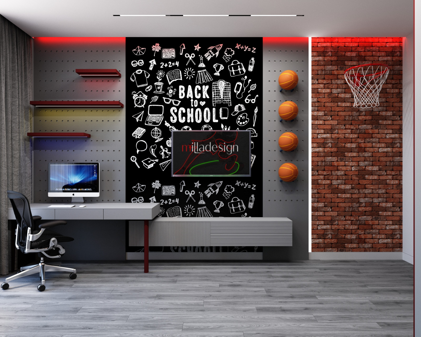 Обложка проекта: Комната для подростка