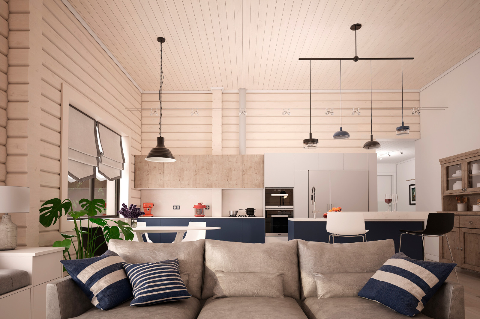 Дом из бруса в Фирсановке