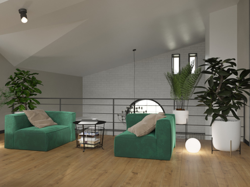 Коттедж 4 этажа