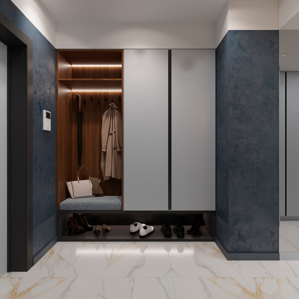 Дизайн интерьера однокомнатной квартиры площадью 40 кв. м.