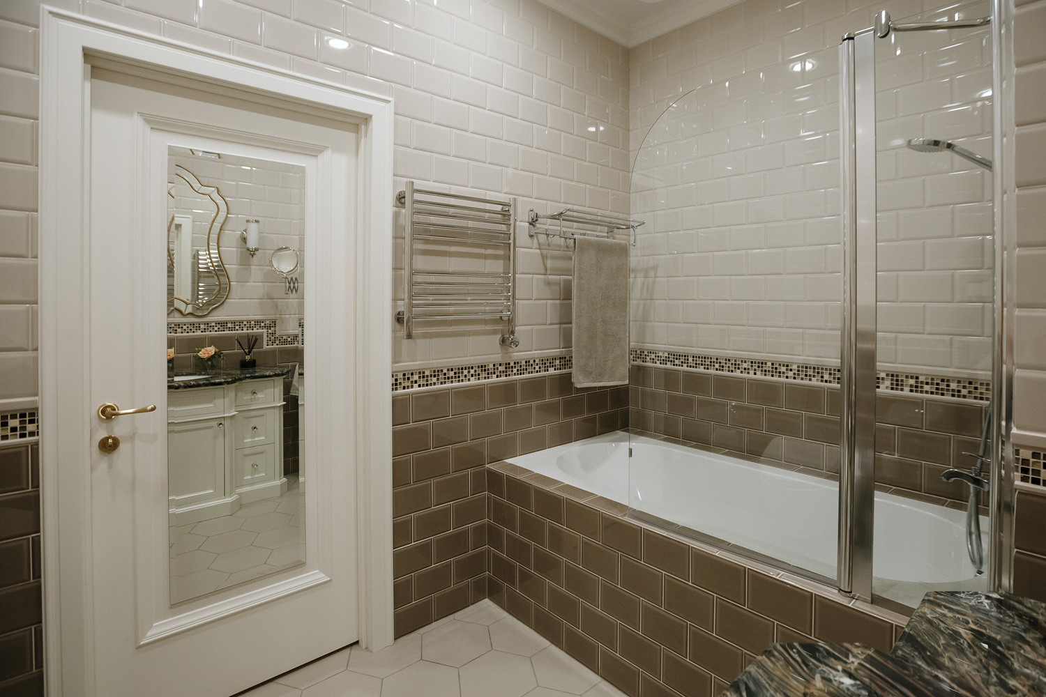 Американская классика на Крестовском острове.ЖК Привилегия 107м2