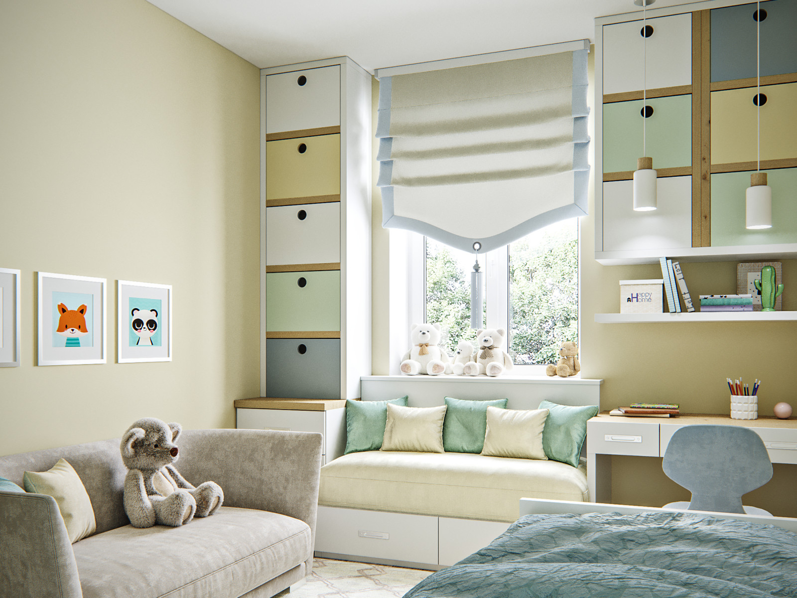 Квартира для молодой семьи творческой профессии