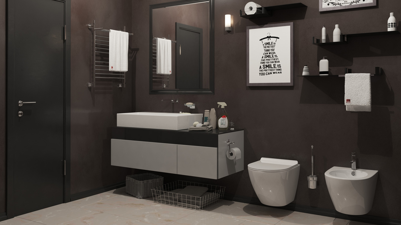 Санфаянс TIMO KERAMIKKA в интерьере ванной комнаты