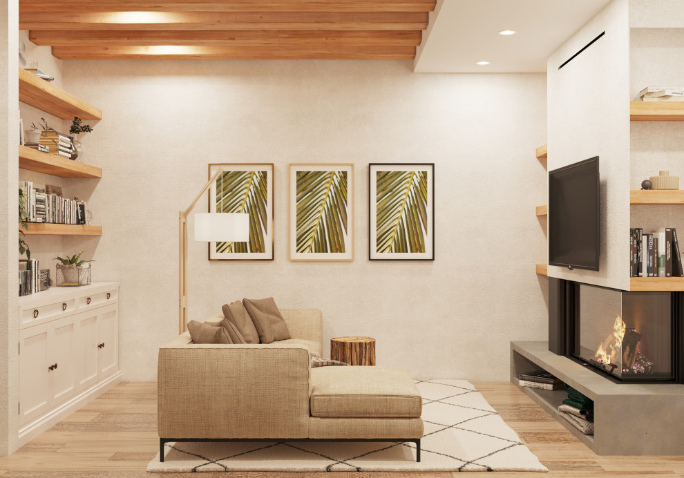 Обложка проекта: каминная