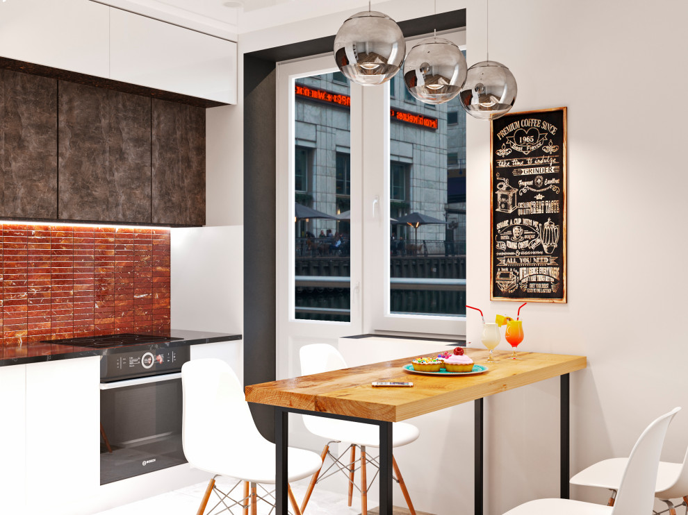 Обложка проекта: Студия 35 м2 в ЖК "Родина"