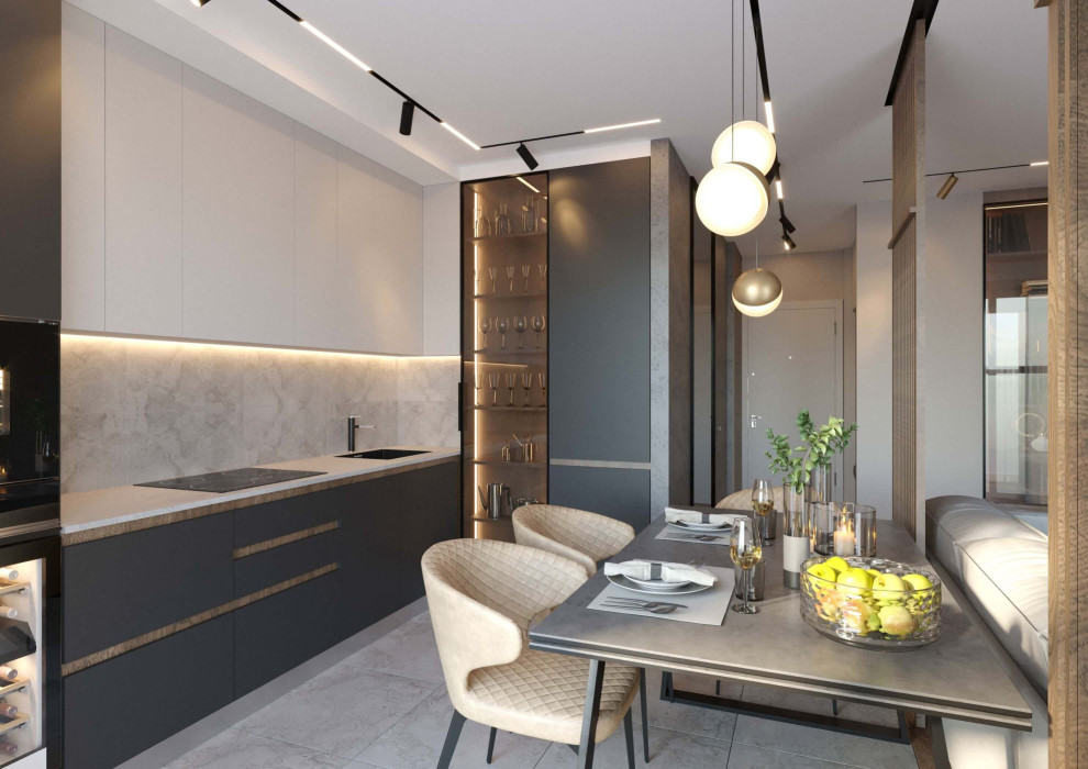 Обложка проекта: РЕМОНТ КВАРТИРЫ 54 М2 ЖК ДЕКАРТ