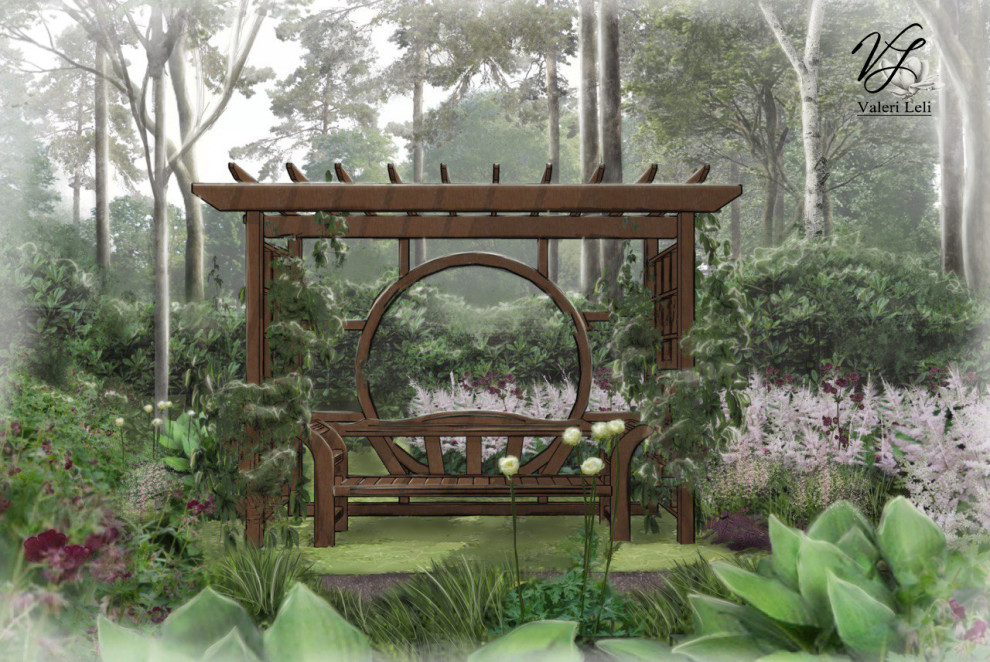 Лес под луной