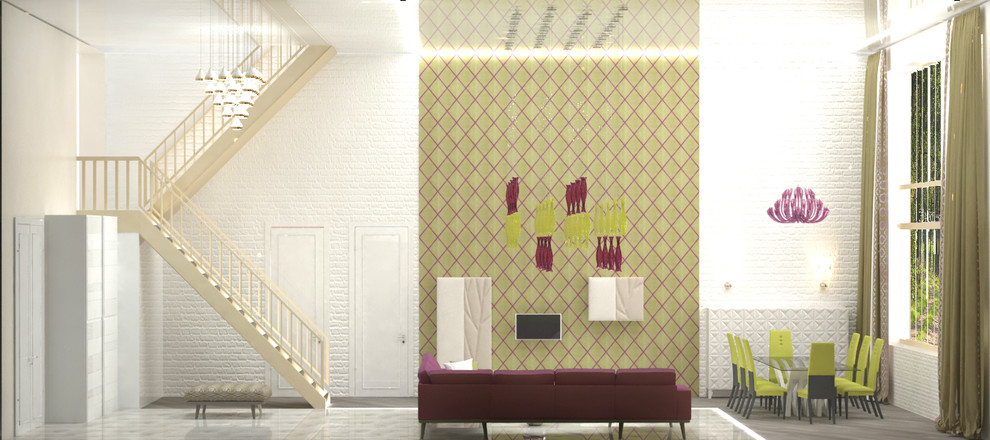 Дизайн проект коттеджа г.Сергиев посад