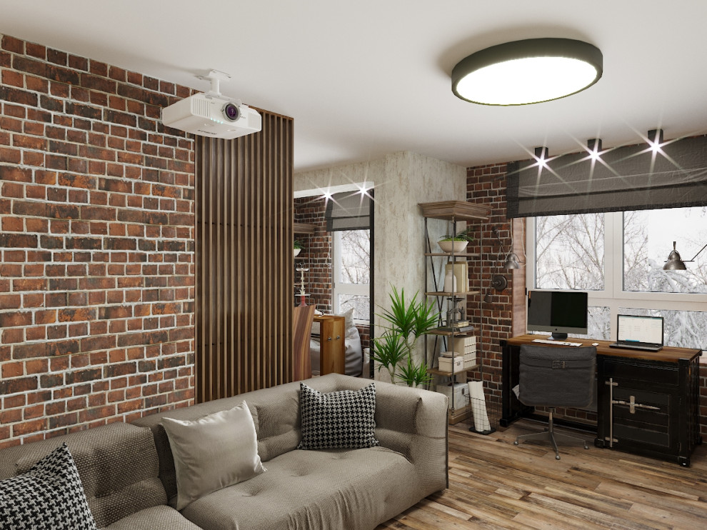 Молодежная двушка и немного лофта.