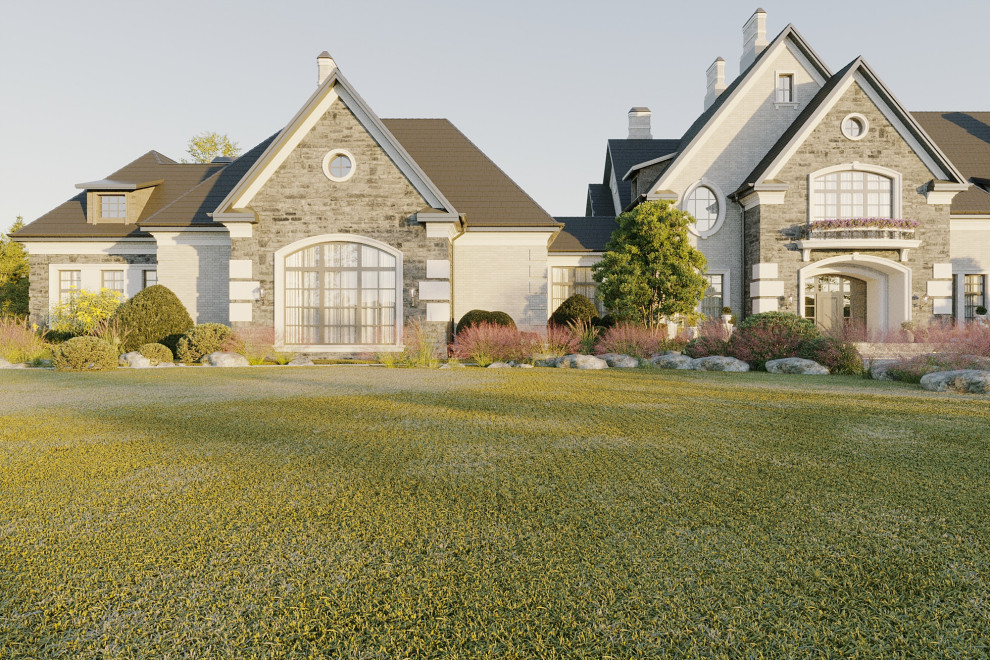 Обложка проекта: Загородная усадьба в английском стиле в Тверской области